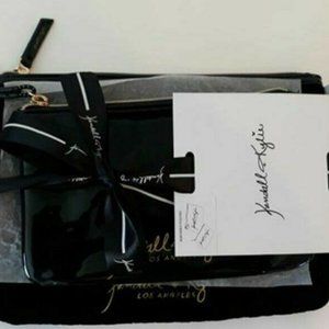 Kendall & Kylie Removable Pouches 2 Piece Black